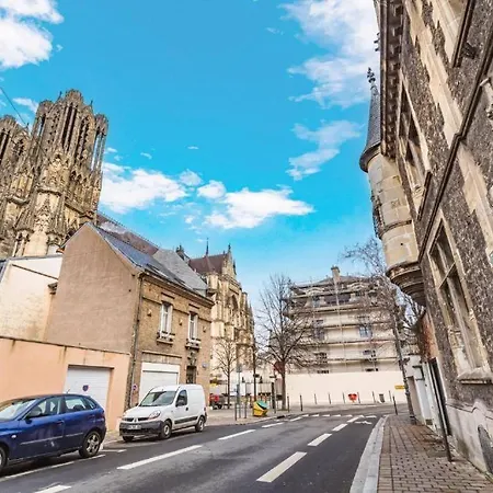 Appartamento Steam, Baignoire Balneo Et Clim Reims Esterno foto